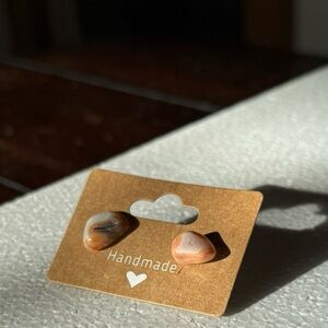 Handmade Agate Earrings
